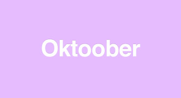 Oktoobri uudiste
                  ülevaade